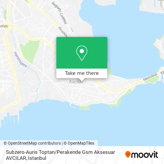 Subzero-Auris Toptan / Perakende Gsm Aksesuar AVCILAR map