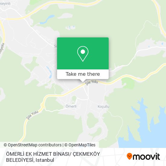 ÖMERLİ EK HİZMET BİNASI/ ÇEKMEKÖY BELEDİYESİ map