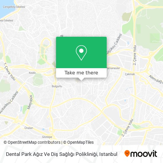 Dental Park Ağız Ve Diş Sağlığı Polikliniği map