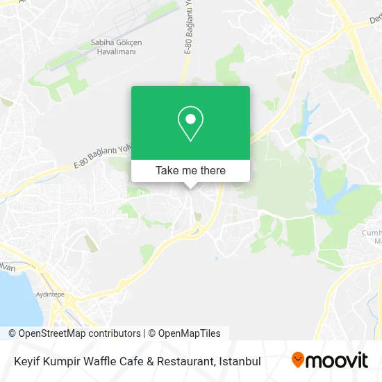 Keyif Kumpir Waffle Cafe & Restaurant map