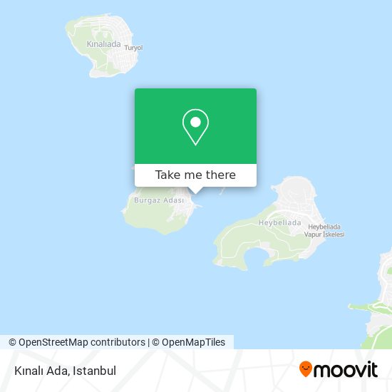 Kınalı Ada map