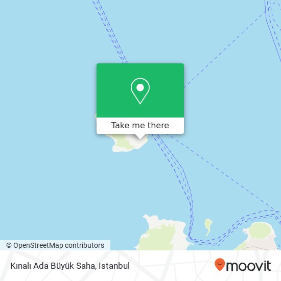 Kınalı Ada Büyük Saha map