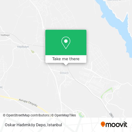 Oskar Hadımköy Depo map