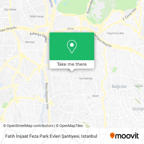 Fatih İnşaat Feza Park Evleri Şantiyesi map