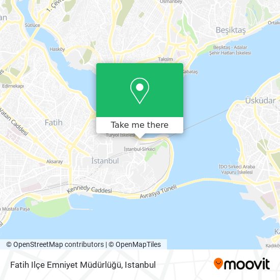 Fatih Ilçe Emniyet Müdürlüğü map