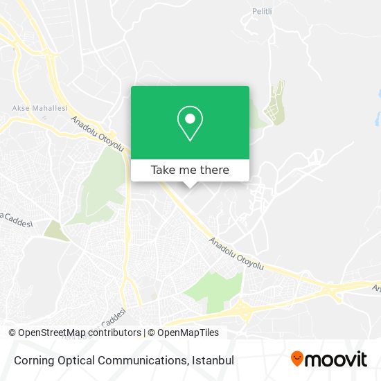 Corning Optical Communications map