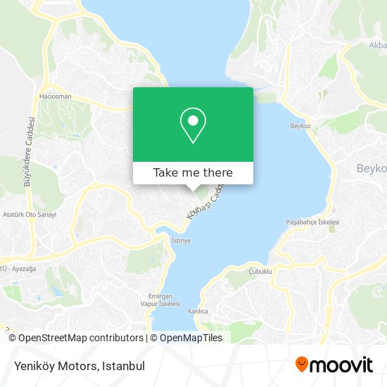 Yeniköy Motors map