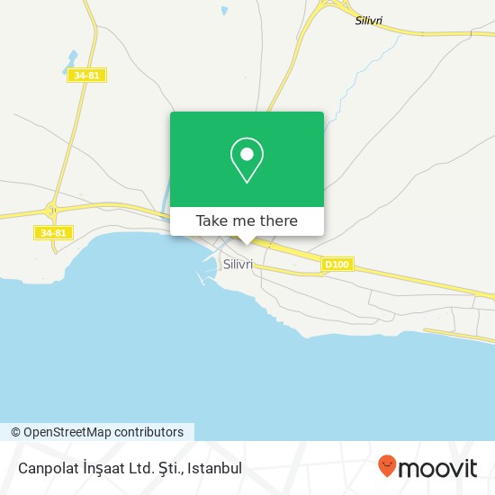 Canpolat İnşaat Ltd. Şti. map