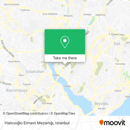 Halıcıoğlu Ermeni Mezarlığı map