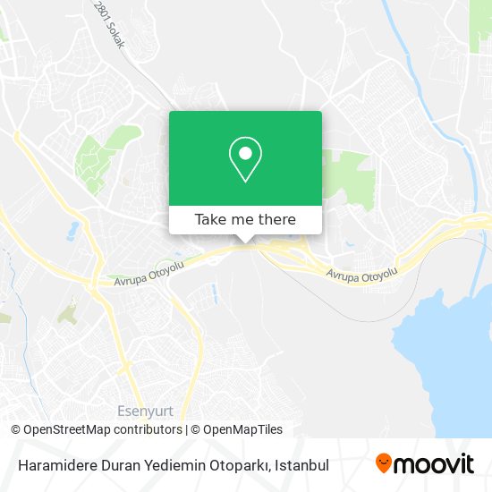 Haramidere Duran Yediemin Otoparkı map