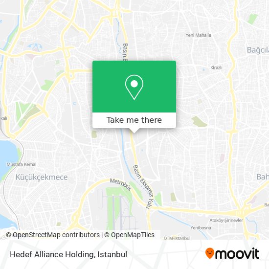 Hedef Alliance Holding map