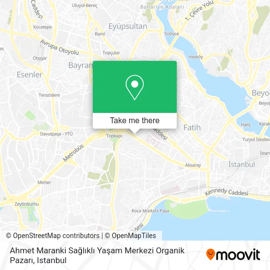 Ahmet Maranki Sağlıklı Yaşam Merkezi Organik Pazarı map