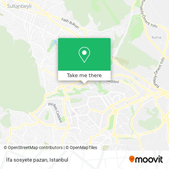 İfa sosyete pazarı map