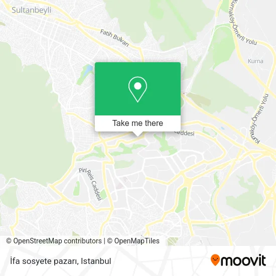 İfa sosyete pazarı map