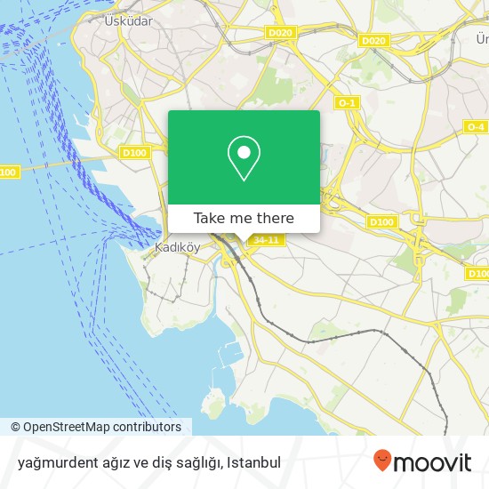 yağmurdent ağız ve diş sağlığı map