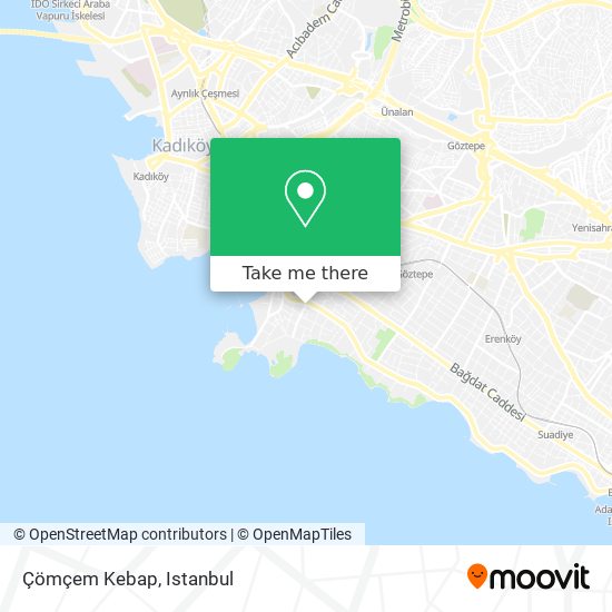 Çömçem Kebap map