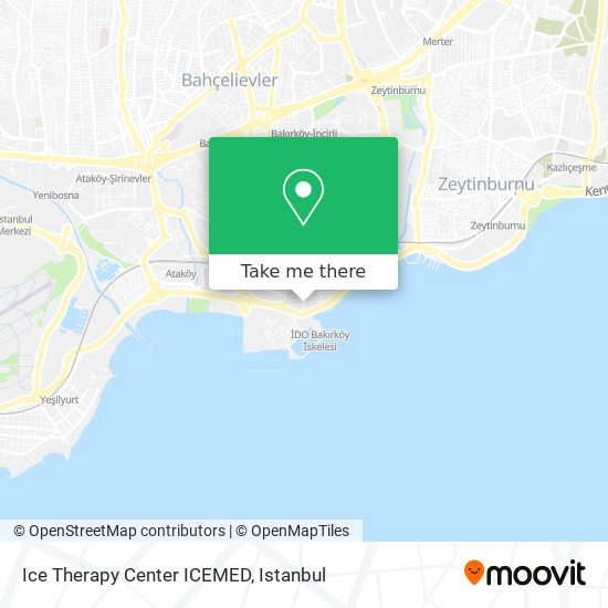 Ice Therapy Center ICEMED map