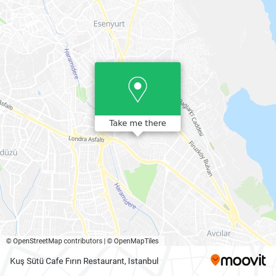 Kuş Sütü Cafe Fırın Restaurant map