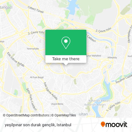 yeşilpınar son durak gençlik map