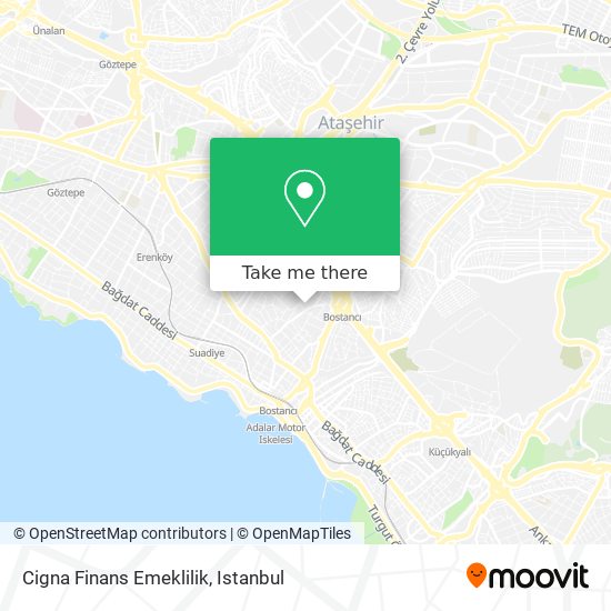 Cigna Finans Emeklilik map