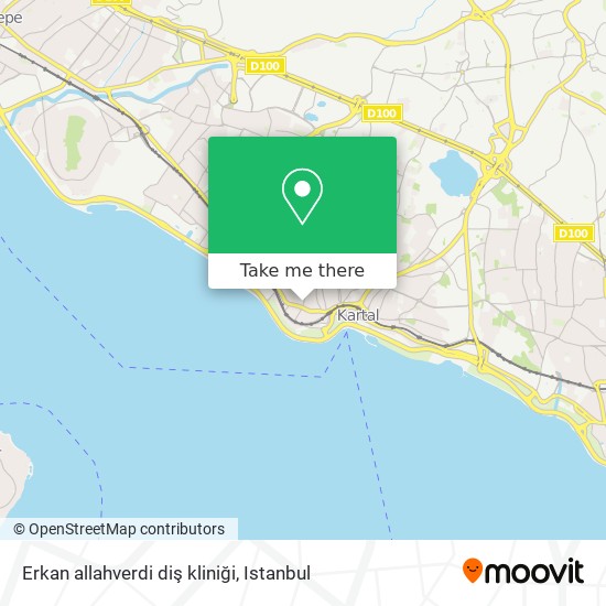 Erkan allahverdi diş kliniği map