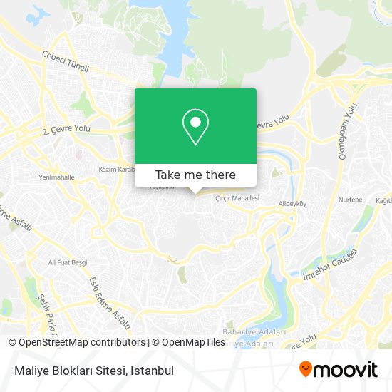 Maliye Blokları Sitesi map