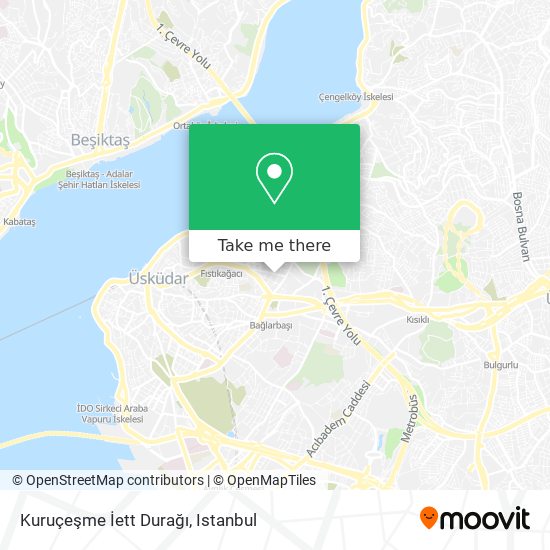 Kuruçeşme İett Durağı map