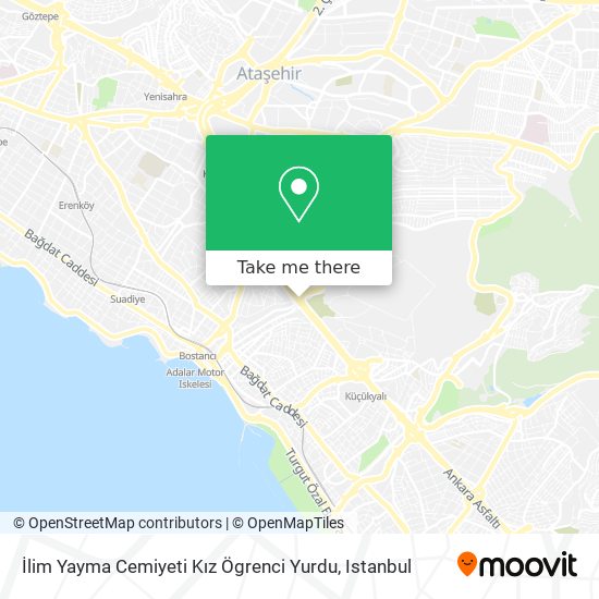 İlim Yayma Cemiyeti Kız Ögrenci Yurdu map