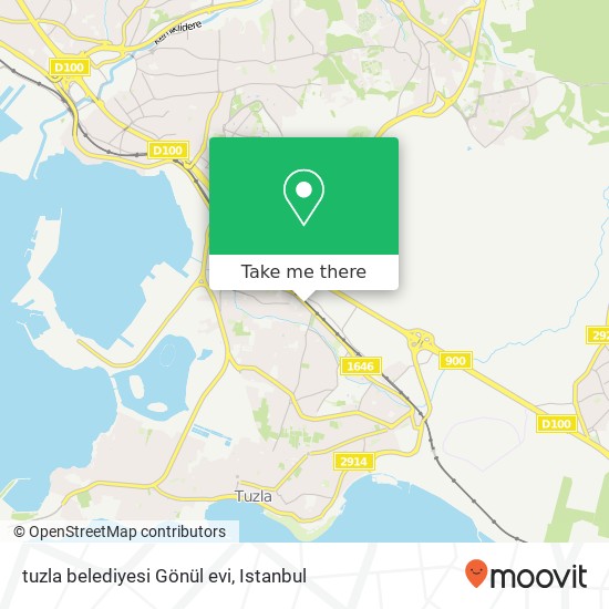 tuzla belediyesi Gönül evi map