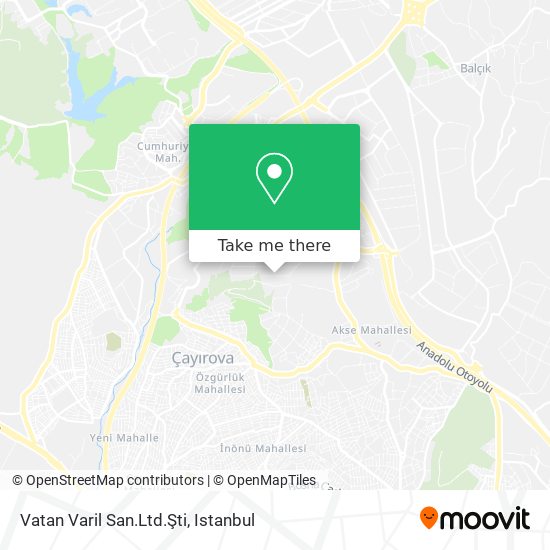 Vatan Varil San.Ltd.Şti map