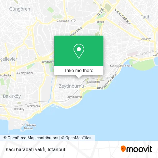 hacı harabatı vakfı map