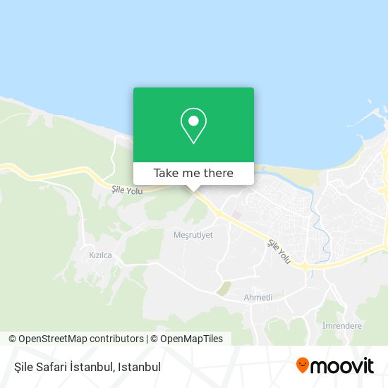 Şile Safari İstanbul map