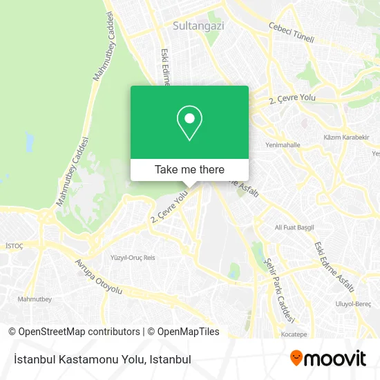 İstanbul Kastamonu Yolu map