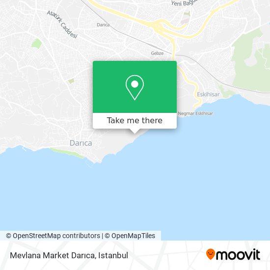 Mevlana Market Darıca map
