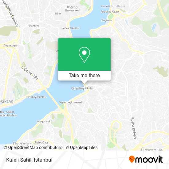 Kuleli  Sahil map