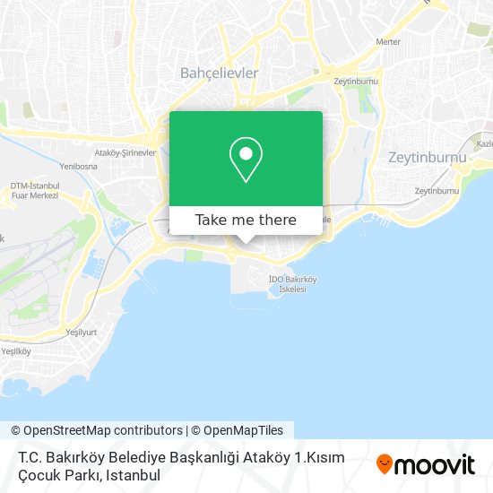 T.C. Bakırköy Belediye Başkanlıği Ataköy 1.Kısım Çocuk Parkı map