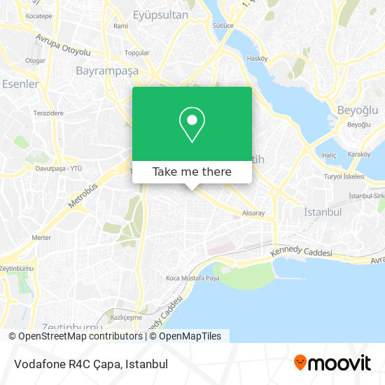 Vodafone R4C Çapa map