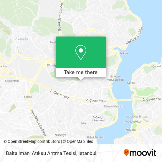 Baltalimanı Atıksu Arıtma Tesisi map