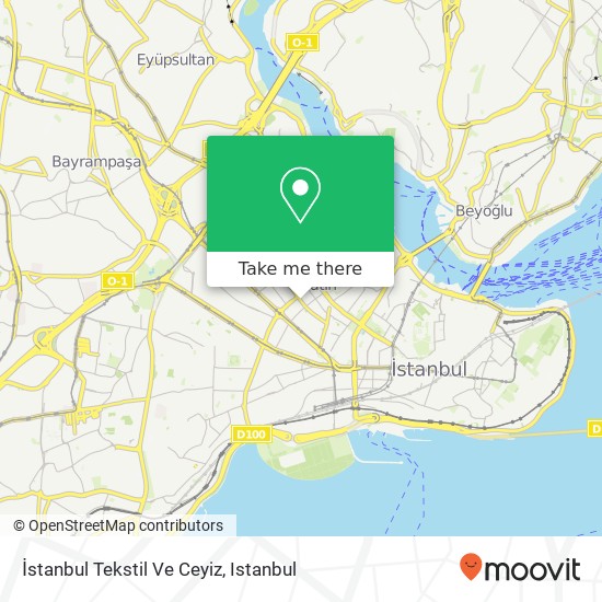 İstanbul Tekstil Ve Ceyiz map