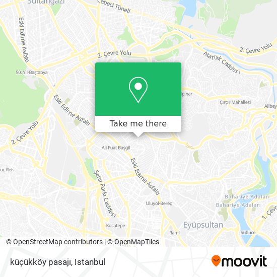 küçükköy pasajı map