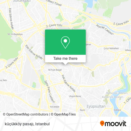 küçükköy pasajı map
