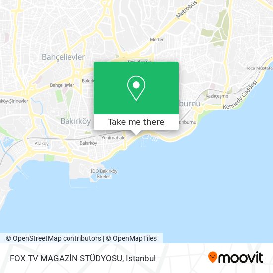 FOX TV  MAGAZİN STÜDYOSU map