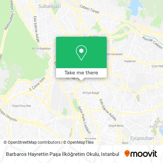 Barbaros Hayrettin Paşa İlköğretim Okulu map