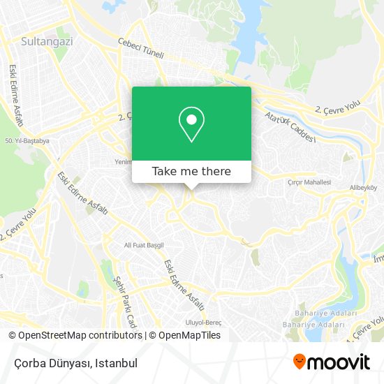 Çorba Dünyası map