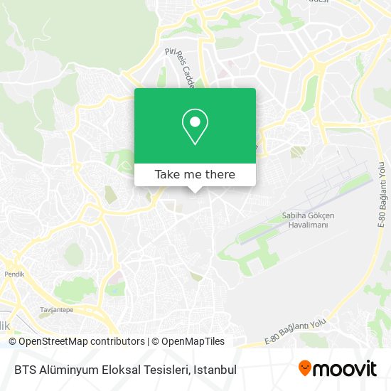 BTS Alüminyum Eloksal Tesisleri map