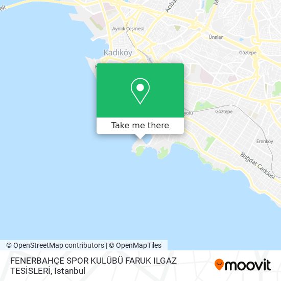 FENERBAHÇE SPOR KULÜBÜ FARUK ILGAZ TESİSLERİ map