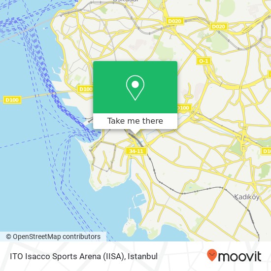 ITO Isacco Sports Arena (IISA) map