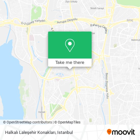 Halkalı Laleşehir Konakları map