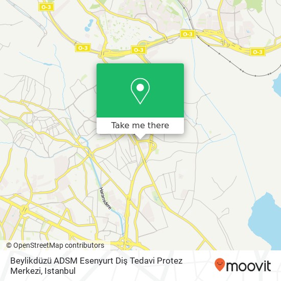 Beylikdüzü ADSM Esenyurt Diş Tedavi Protez Merkezi map