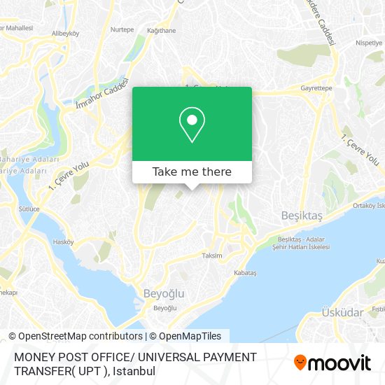 MONEY POST OFFICE/ UNIVERSAL PAYMENT TRANSFER( UPT ) map